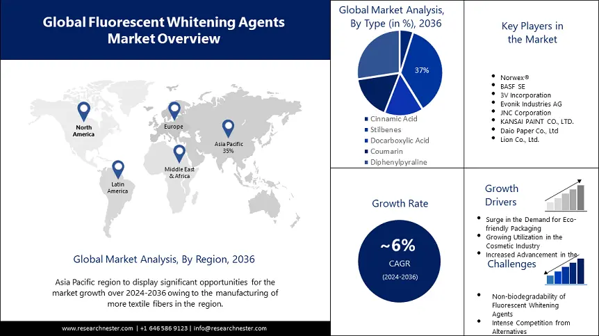 Fluorescent Whitening Agents Market overview